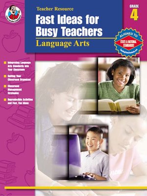 cover image of Fast Ideas for Busy Teachers: Language Arts, Grade 4